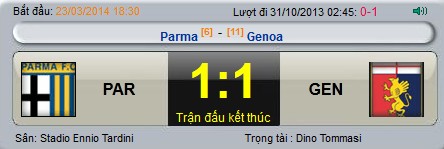 Parma-Genoa